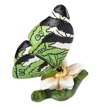 Ganz Butterfly of the Month Figurine - August - Malachite