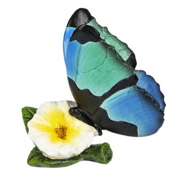 Ganz Butterfly of the Month Figurine - September - Morpho Deidamia