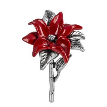 Ganz The Legend of the Christmas Poinsettia Charm