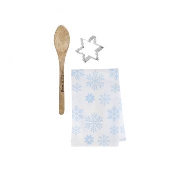 Ganz Warm Winter Wishes Baking Set - Snowflakes
