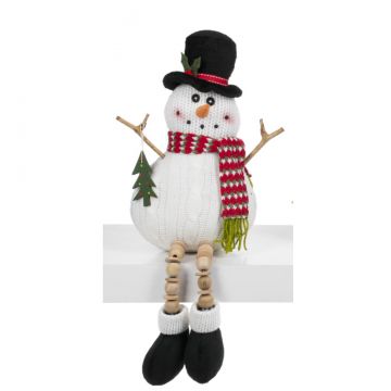 Ganz Cozy Holidays Snowman Shelfsitter - Top Hat