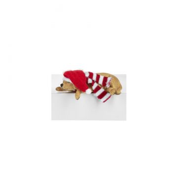 Ganz Comfy & Cozy Dog Shelfsitter Figurine - Tan Dog