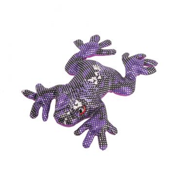 Ganz Rainforest Animal - Purple Frog With Red Eyes Stuffed Animal