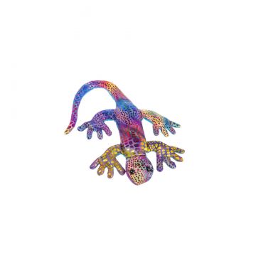 Ganz Rainforest Animal - Rainbow Curved Tail Lizard Stuffed Animal