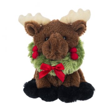 Ganz Woodland Yuletide Animal - Moose Stuffed Animal