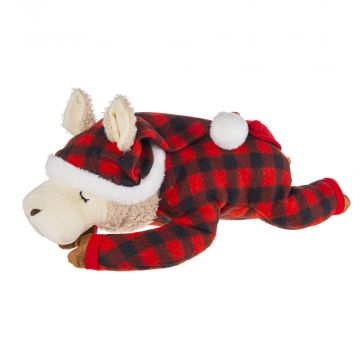 Ganz Festive Pajama Llama Stuffed Animal