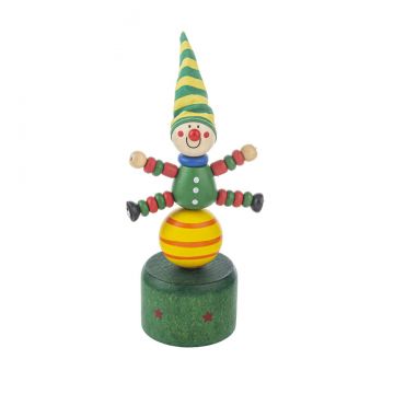 Ganz Holiday Wooden Push-Up Puppet - Elf