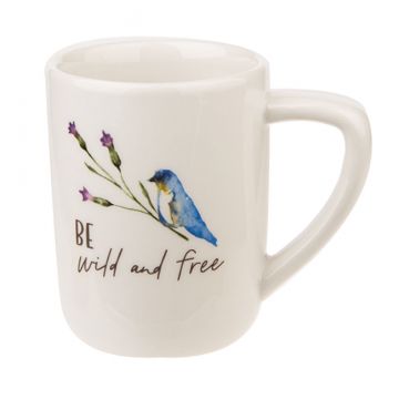 Ganz Midwest-CBK Songbird Mug - Be Wild and Free