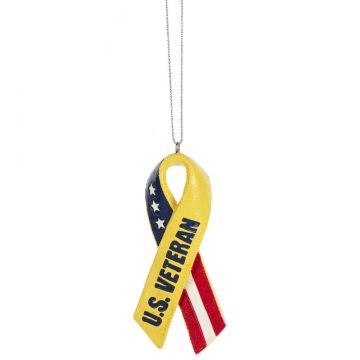 Ganz Midwest-CBK U.S. Veteran Ribbon Ornament