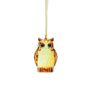 Facets Owl Ornament