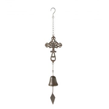 Ganz Cross With Open Rounded Ends Windchime