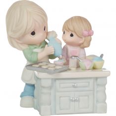 Precious Moments Grandmas Are Moms With Lots Of Frosting Figurine