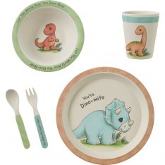 Precious Moments You're Dino-mite Mealtime Gift Set