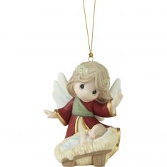 Precious Moments "Away In A Manger" Ornament