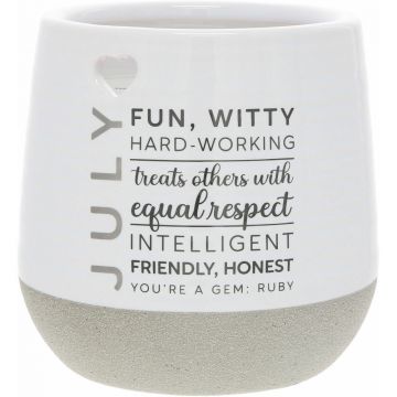 Pavilion Gift Company You Are a Gem July 11 oz Soy Wax Candle
