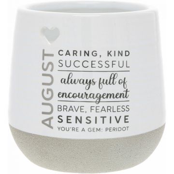 Pavilion Gift Company You Are a Gem August 11 oz Soy Wax Candle