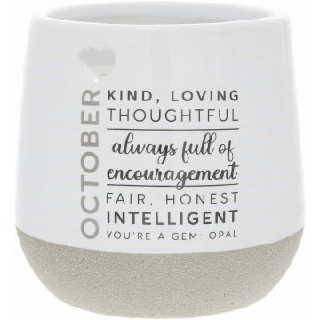 Pavilion Gift Company You Are a Gem October 11 oz Soy Wax Candle