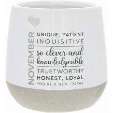 Pavilion Gift Company You Are a Gem November 11 oz Soy Wax Candle