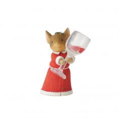 Tails with Heart More Wine Please Figurine