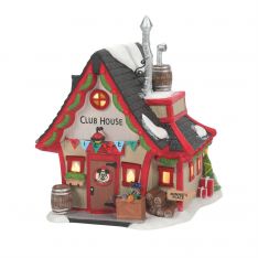 Department 56 Disney Mickey's Christmas Village Mickey's Clubhouse