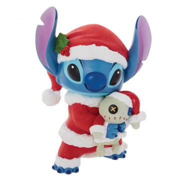 Disney Showcase Santa Stitch with Scrump Figurine