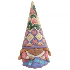 Jim Shore Heartwood Creek Sewing Gnome Figurine "One Stitch At A Time"