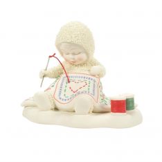 Department 56 Snowbabies Embroidered In Love Figurine