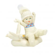 Department 56 Snowbabies Puffin at Play Figurine