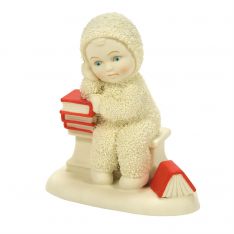 Department 56 Snowbabies So Many Books So Little Time Figurine