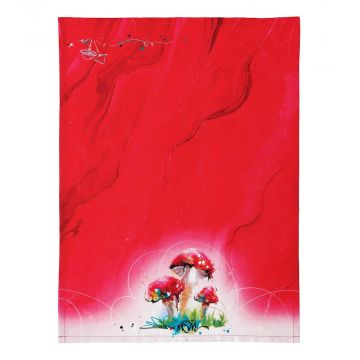 Connie Haley for Izzy and Oliver Mushroom Tea Towel