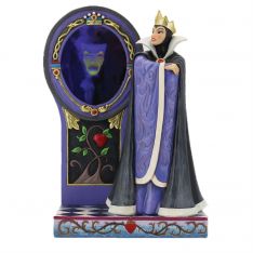 Jim Shore Disney Traditions Evil Queen Mirror Scene Figurine