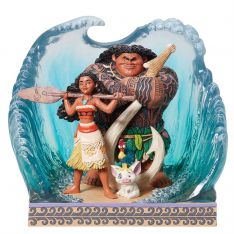 Jim Shore Disney Traditions Moana Wave Scene Figurine