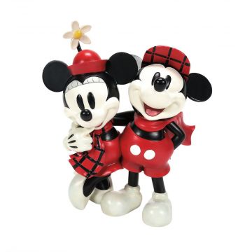 Disney Showcase Christmas Mickey & Minnie 2023 Figurine