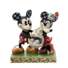 Jim Shore Disney Traditions Mickey & Minnie Easter Figurine