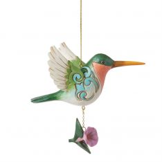 Jim Shore Heartwood Creek Hummingbird Ornament