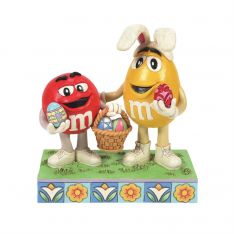 Jim Shore Heartwood Creek M&M'S Red & Yellow Characters Easter Figurine