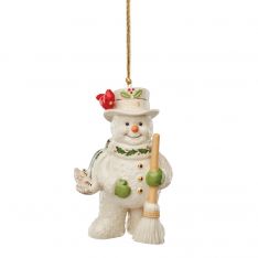 Lenox 2023 Snowman with Broom Dated Ornament