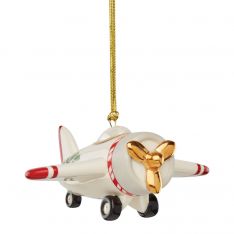 Lenox 2023 Holiday Accent Airplane Ornament