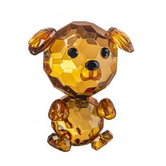 Ganz Crystal Expressions Puppy Dog Figurine - Brown