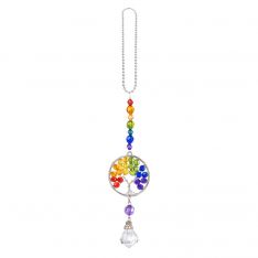 Ganz Crystal Expressions Rainbow Tree of Life Charm