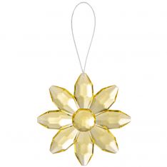 Ganz Crystal Expressions Sweet Bloom Ornament - Yellow