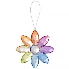 Ganz Crystal Expressions Rainbow Sweet Bloom Ornament