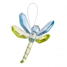 Ganz Crystal Expressions Blue & Green Two-Tone Small Dragonfly Ornament