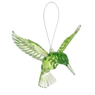 Ganz Crystal Expressions Brilliant Hummingbird Ornament - Green