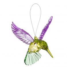 Ganz Crystal Expressions Meadow Hummingbird Ornament - Purple Wings