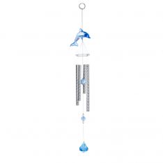 Ganz Crystal Expressions Dolphin Windchime