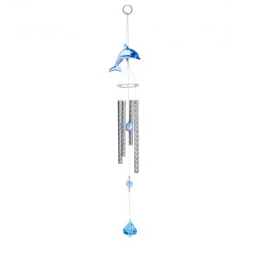 Ganz Crystal Expressions Dolphin Windchime