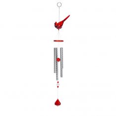 Ganz Crystal Expressions Cardinal Windchime - Red Ring