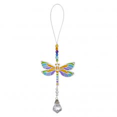 Ganz Crystal Expressions Dragonfly Sun Jewels Ornament - Orange Body
