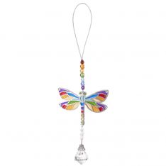 Ganz Crystal Expressions Rainbow Insects Dragonfly SUN JEWELS Ornament